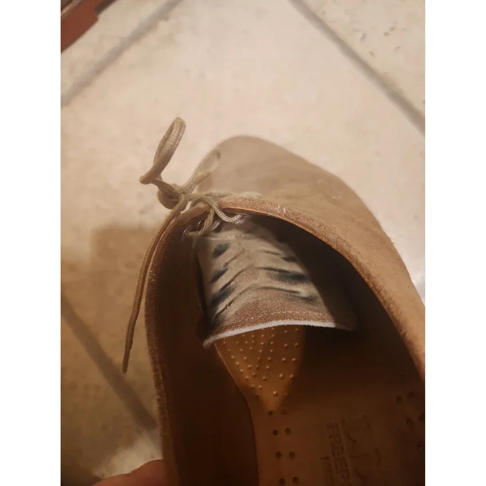 L.L. Bean Men's Brown Suede Lace-Up Oxford Shoes Size 7